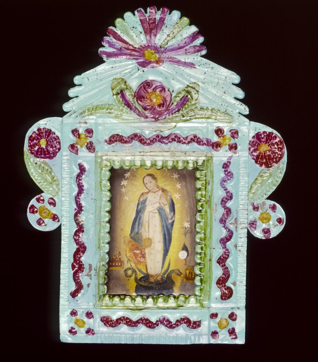 Retablo, Mexico, ca. 1850. From the Girard Foundation Collection at the Museum of International Folk Art